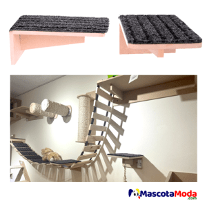 WALL-CAT Grada individual para rascador pared Gatos