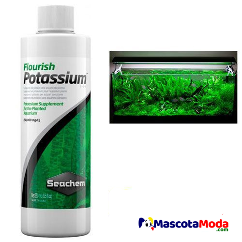 Flourish potasio para acuarios plantados