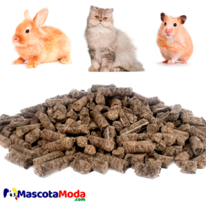 Pellets sanitarios naturales para hámster o conejos