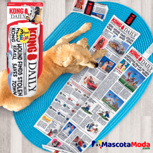 Periódico KONG juguete de textura para perros