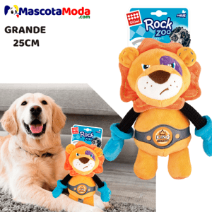 León Boxeador peluche juguete grande para perros