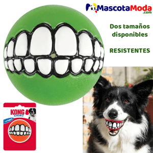 Pelota SONRISA resistente para perros ROGZ