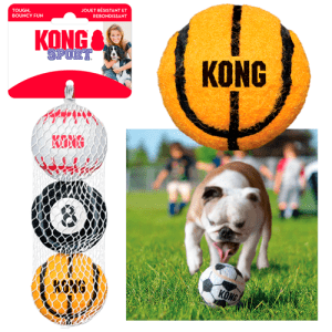 Pelotas tennis KONG SPORT con diseños deportivos