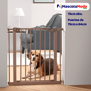 Reja separadora puertas y espacios perros 75cm alto