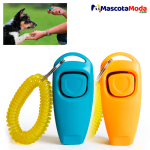 Clicker entrenamiento adiestramiento con silbato incluido perros