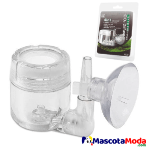Difusor Co2 con contador de burbujas y válvula check