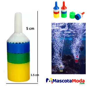 Difusor plástico de aire microburbujas para acuario