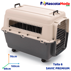 Caja de transporte 6 kennel SAVIC EUROPEO perros