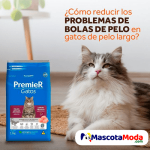 Alimento PremieR pet para gatos de pelo largo