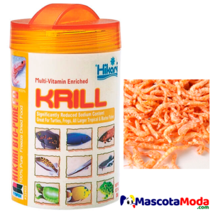 KRILL liofilizado de HIKARI alimento para peces