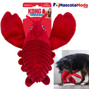 Langosta peluche KONG, para perros y cachorros