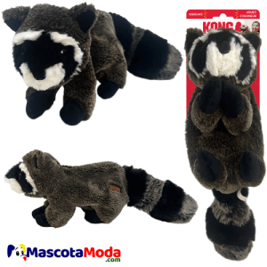 Mapache salvaje peluche KONG para perros