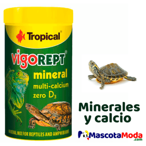 VIGOREPT minerales y calcio tortugas anfibios reptiles
