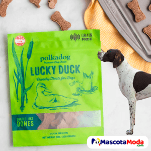 Galletas de pato para perros deportivos POLKADOG