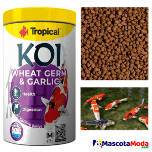 Alimento KOI Premium con germen de trigo y ajo