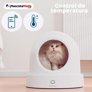 Casa climatizada control WiFi, para gatos y gatitos
