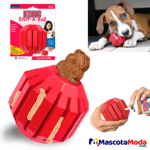 Pelota Kong STUFF-A  premios entretenimiento limpieza dental