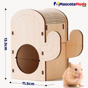Casa cactus armable para hamster HIDEOUT