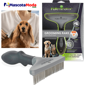 FURMINATOR grooming Rake cepillo trinche Profesional perros