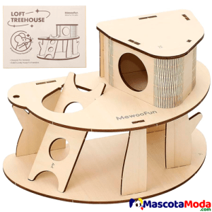 Casa tipo árbol armable para hamster LOFT TREEHOUSE