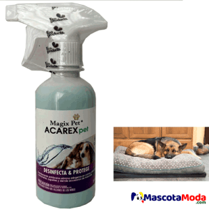 ACAREXpet desinfecta y protege la cama del perro