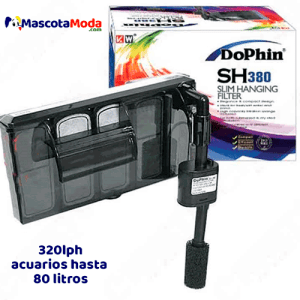 Filtro Dophin cascada para acuarios hasta 80 litros 320lph