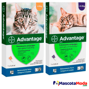 ADVANTAGE pipeta antipulgas para gatos