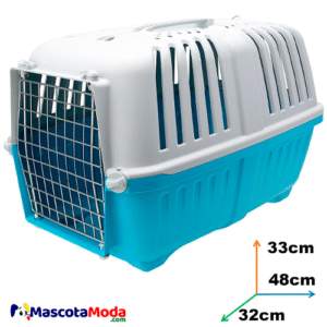 Caja de transporte 1 kennel perros pequeños y gatos