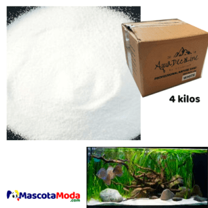 Arena blanca para acuario seleccionada e importada 4 kg