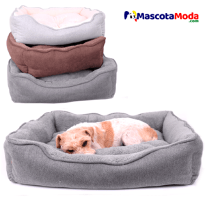 Cama rectangular PREMIUM térmica y en plumón perros