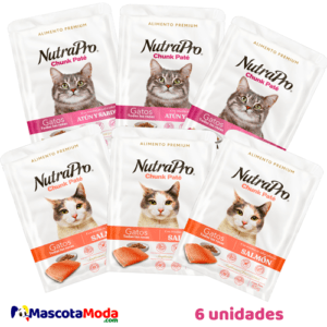 NutraPro Gatos Chunk Pâté alimento húmedo oferta
