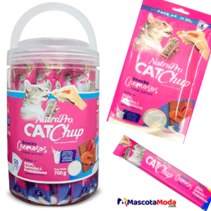 CATCHUP el snack cremoso y delicioso para tu gato