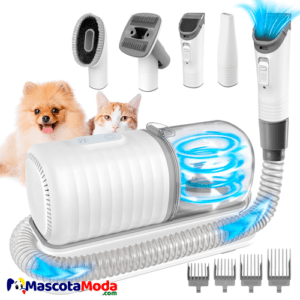 Aspiradora kit de cepillado completo para mascotas