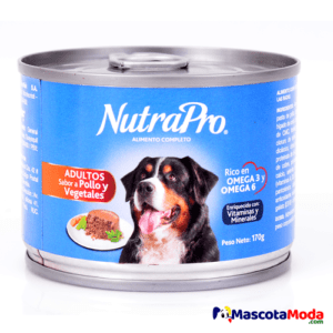 NutraPro alimento húmedo en lata para perros