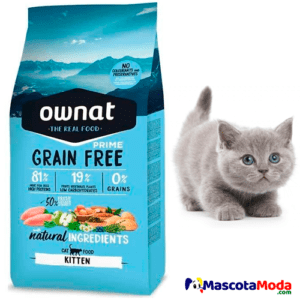 OWNAT alimento libre de granos para gatitos