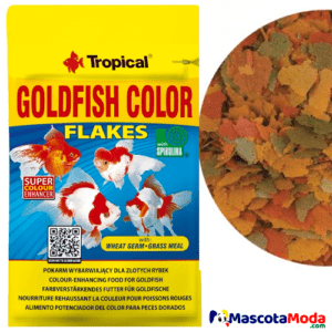 Goldfish Color hojuelas alimento para peces acuario