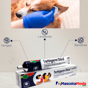 Terbigerm Ótico crema oídos orejas perros y gatos