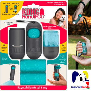 Kong Handipod kit dispensador fundas gel linterna