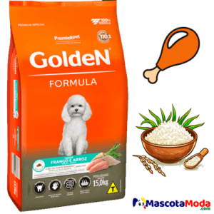 GoldeN Formula alimento Perros pequeños Adultos Pollo y Arroz