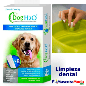 Tabletas para limpieza dental en tu Perro H2O DOG