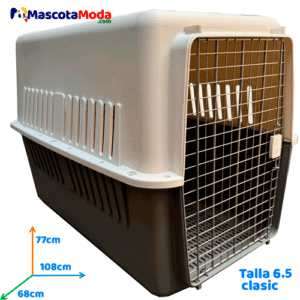 Caja de transporte 6.5 kennel CLASICO perros