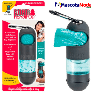 KONG handiPOD dispensador gel y fundas para perro