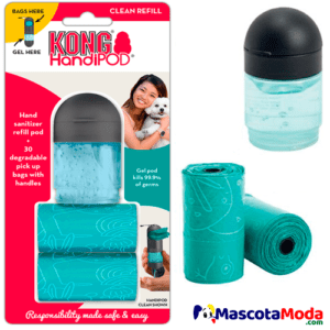 KONG handiPOD dispensador repuesto gel y fundas