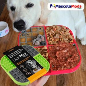 LickiMat Slomo plato para lamer y comer lento perros