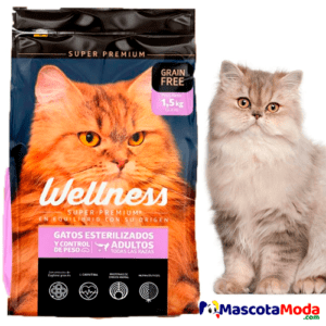 Wellnes alimento GRAIN FREE para gatos castrados