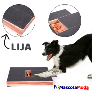 Tabla interactiva limador de uñas para perros