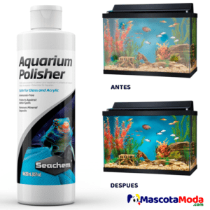 Polisher limpiador pulidor vidrios acuario de Seachem