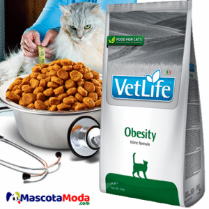 Alimento VetLife obesity farmina para gatos