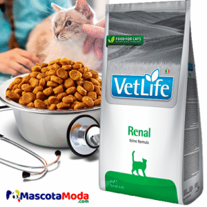 Alimento VetLife renal farmina para gatos