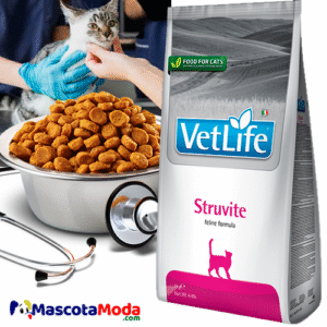 Alimento VetLife urinary struvita farmina para gatos
